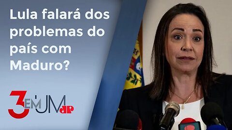 Maria Corina critica posição de Lula sobre a Venezuela: “Prejudica a credibilidade do Brasil”