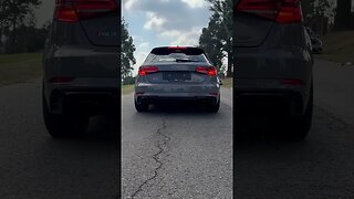 Brutal Audi RS3 Launch Control 😳 #shorts #audi