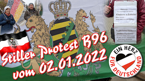 Stiller Protest B96 vom 02.01.22