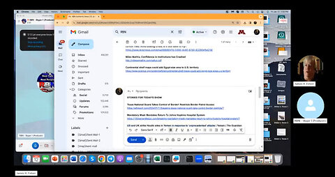 Jim Fetzer RBN - Texas National Guard Takes Control of Border! Restricts Border Patrol Access