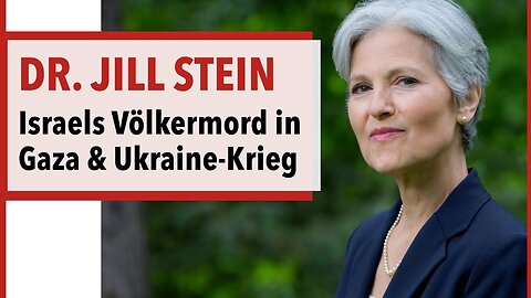 US-Präsidentschaftskandidatin Dr. Jill Stein über Israel & Ukraine@acTVism Munich🙈🐑🐑🐑 COV ID1984