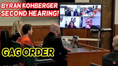 Bryan Kohberger SECOND HEARING on GAG ORDER & Media Coverage