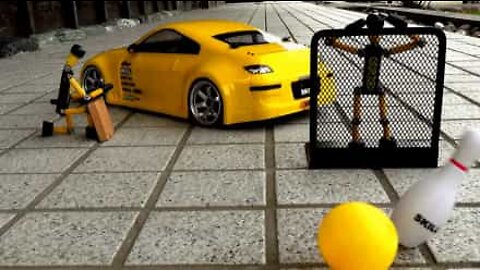 Remote controlled car performs awesome drifting tricks