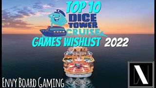 Dice Tower Cruise 2022: Top 10 Games to Play!