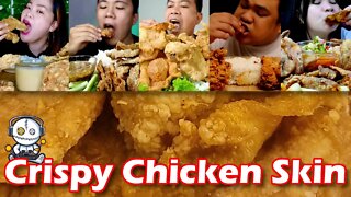 Pinoy Crispy Chicken Skin | Mukbang Compilation