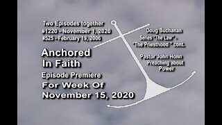Week of November 15, 2020 - Anchored in Faith Episode Premiere 1220
