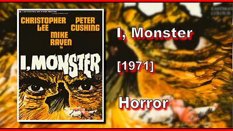 I, Monster (1971) | HORROR | FULL MOVIE