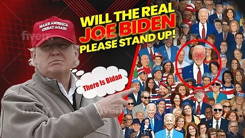 Will The Real Joe Biden Please Stand Up! | The Biden Body Double Has Been Discovered!