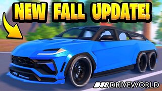 NEW Fall Update in ROBLOX Drive World!