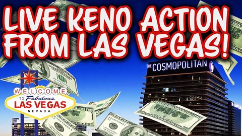 🔴LIVE KENO! Jackpot or Bust at Cosmo Las Vegas #KENONATION