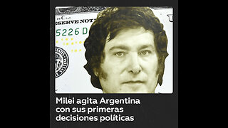 Argentina empieza a sentir las políticas de Javier Milei