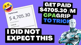 GET PAID $4705.30 M Using CPAGrip This Trick, CPA Marketing Tutorial, Advertising Agency