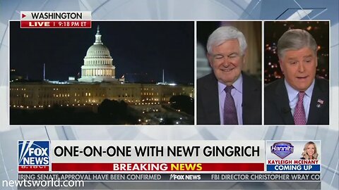 Newt Gingrich on Fox News Channel's Hannity | March 2, 2021