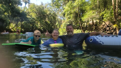 We went to Blue Springs in Orange Florida