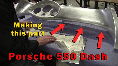 Porsche 550 Dash Build (Part 10) Making this part
