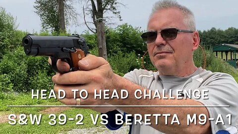 Head to head challenge Smith & Wesson 39-2 vs. Beretta M9-A1 9mm duty weapons FTW!