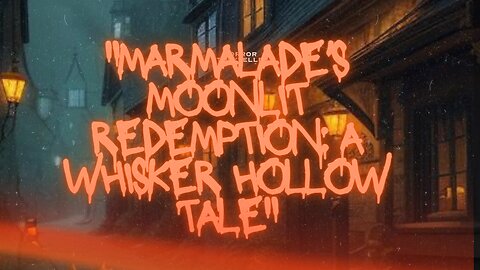 "Marmalade's Moonlit Redemption: A Whisker Hollow Tale"