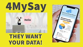 THEY WANT YOUR DATA!