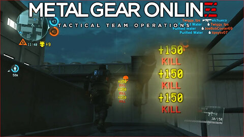 Triple Grenade Kill - Metal Gear Online (Metal Gear Solid 5 Multiplayer)