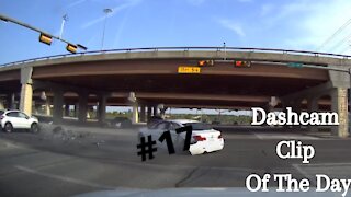 Dashcam Clip Of The Day #18 - World Dashcam - Red Light Runner Get's Karma