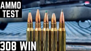 .308 Win Ammo Test - Bergara B-14 Wilderness Ridge Carbon