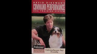 David Dikeman's Command Performance Dog Training System - Understanding Your Dog's Personality