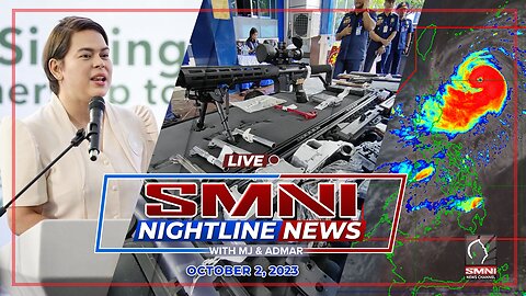 SMNI Nightline News with Admar Vilando & MJ Mondejar | October 2, 2023