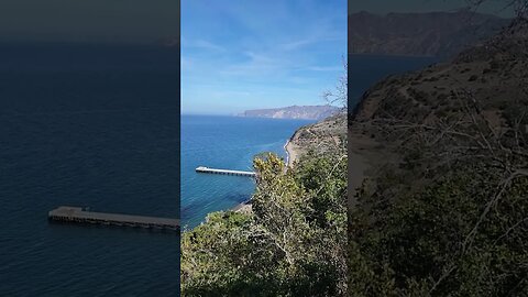 Channel Islands National Park | Prisoners Harbor as seen from the Pelican Bay Trail