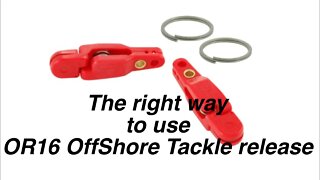 How to use an Offshore Tackle OR16 #offshoretackle