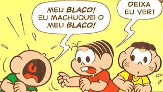 CEBOLINHA QUEBROU O BRAÇO - QUADRINHOS DA TURMA DA MÔNICA