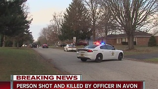 Deadly officer-involved shooting in Avon