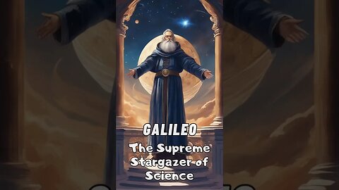 Galileo: The TRUE Most Interesting Man in the World 🌌🔭 #history #facts