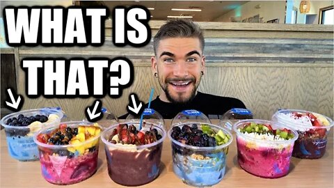 Eating ALL the ACAI AND RARE FRUIT BOWLS | SOUTH AMERICAN FRUIT BOWLS | Unique Foods in Oklahoma