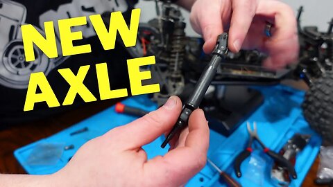 How to replace a AXLE | Team Associated Rival MT10 Monster Truck RC