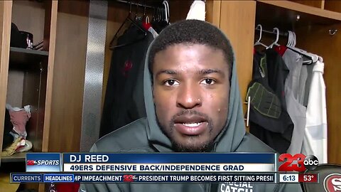 DJ Reed ready to rep Bakersfield in Super Bowl 54