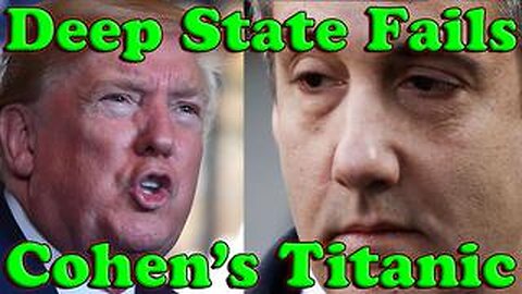 Cohen Sinks The Deep State _ On The Fringe