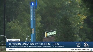 Towson University student dies