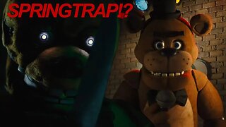 SPRINGTRAP IS HERE! | Five Nights at Freddy's Movie Official Trailer Reaction and Breakdown