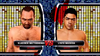 UFC Undisputed 3 Gameplay Lyoto Machida vs Vladimir Matyushenko (Pride)
