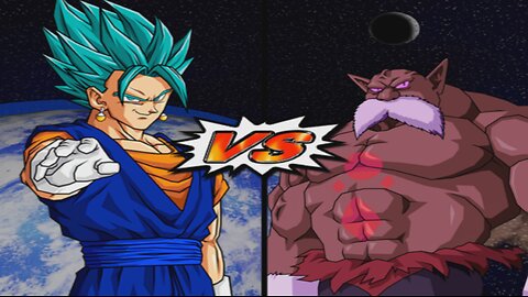 Vegito Blue VS God of Destruction Toppo - DBZ Budokai Tenkaichi 4