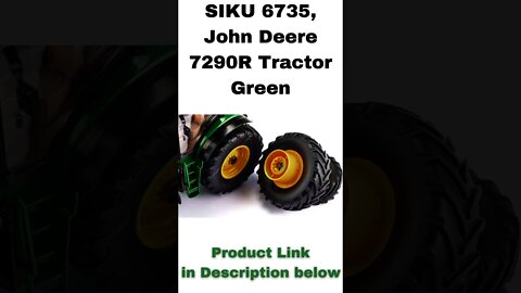 SIKU 6735, John Deere 7290R Tractor Green | #shorts