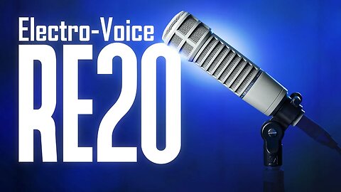 Electro-Voice RE20 Broadcast Microphone