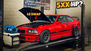 Dyno Tuning my LS Swapped E36 M3! 500hp? Maxing Out the Built LS1