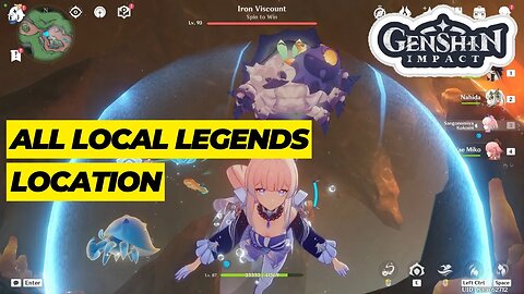 All Local Legends Locations | Fontaine Guide | Genshin Impact 4.0