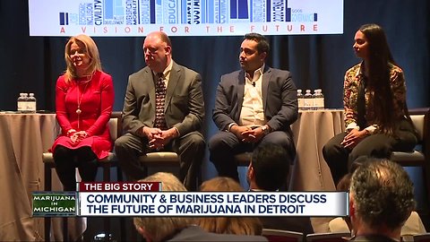 Community, business leaders discuss the future of marijuana in Detroit