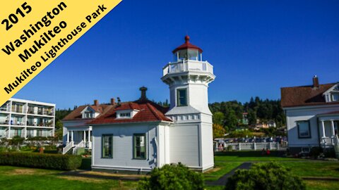 Washington: Mukilteo lighthouse, park and ferry terminal 2014