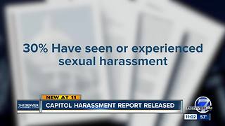 Harassment, bad behavior at Colorado Capitol not widely reported despite prevalence, report finds