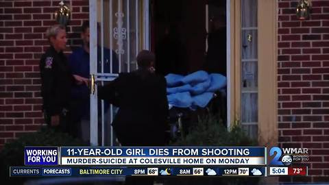 11-year-old dies days after being shot in Colesville murder-suicide