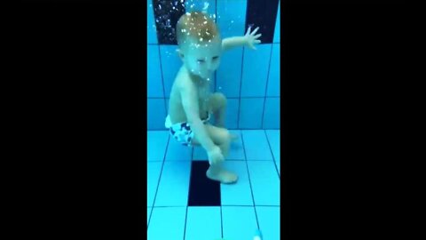 Little Swimmer - 😂 Funny Video 😂 - Try not to laugh