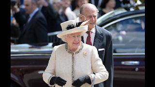 Queen plants The Duke of Edinburgh Rose to mark Prince Philip's 100th birthday